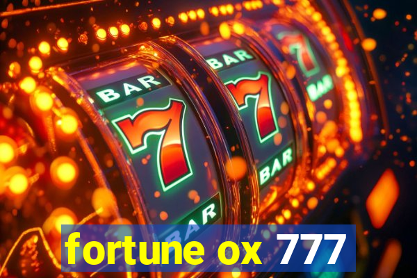 fortune ox 777